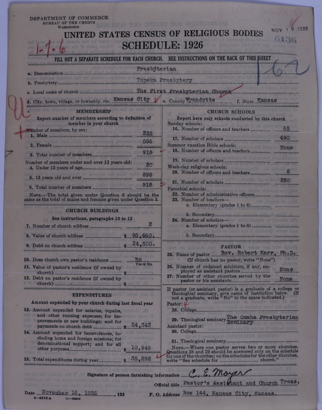 Scan of Presbyterian Church in the United States of America: 6136
