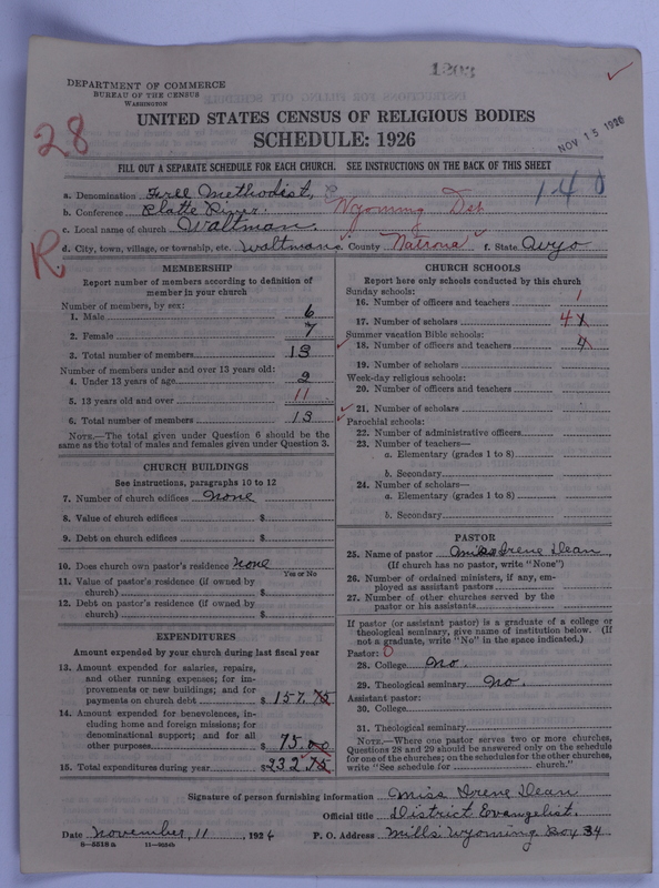 Scan of Free Methodist Church of North America: 1203