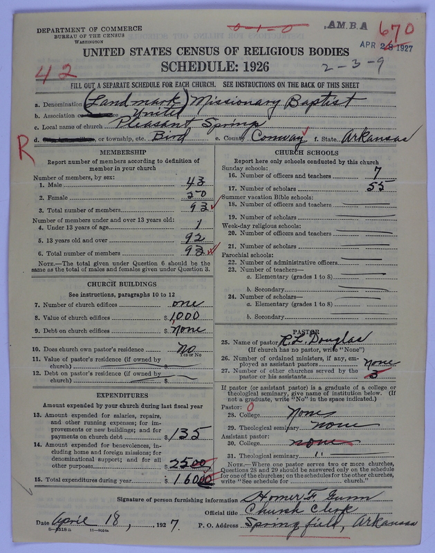 Scan of Landmark Baptist of America: 670