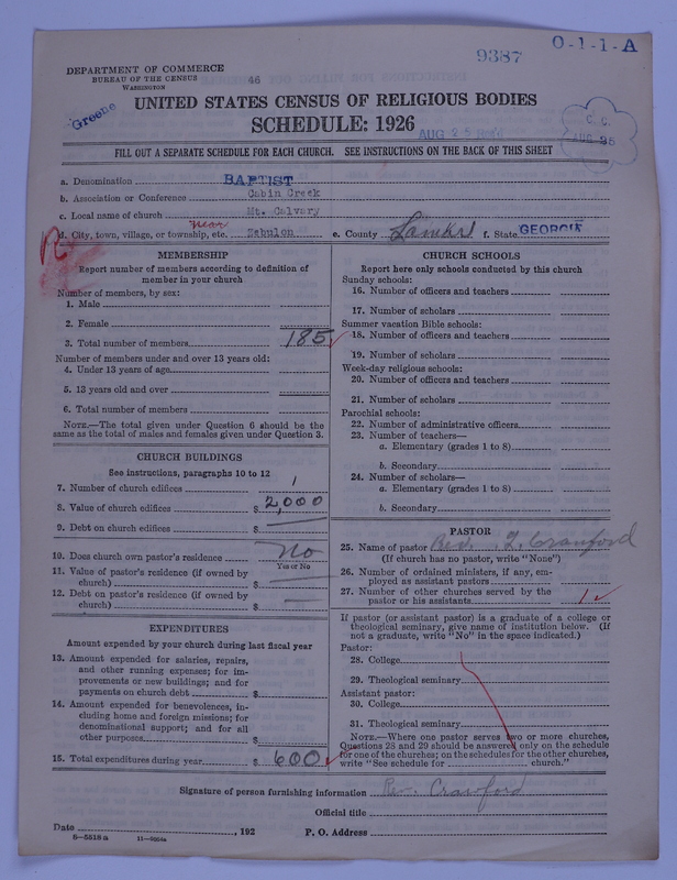 Scan of Negro Baptists: 9387