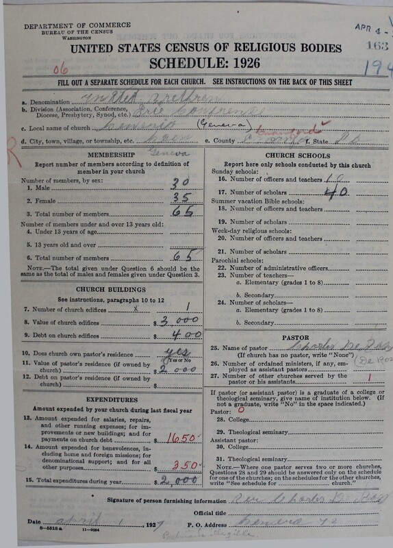 Scan of Church of the United Brethren in Christ: 163