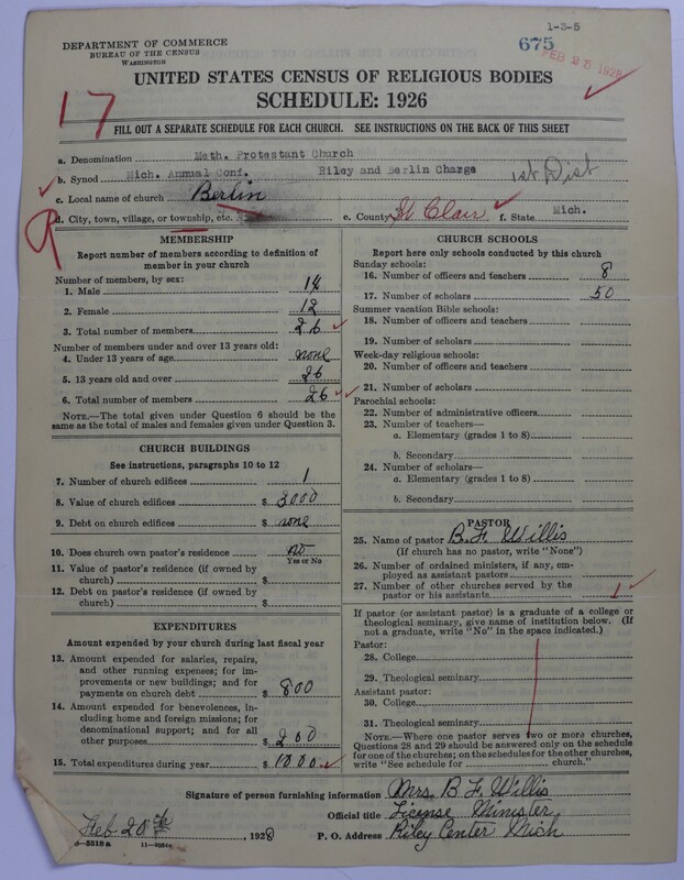 Scan of Methodist Protestant Church: 675