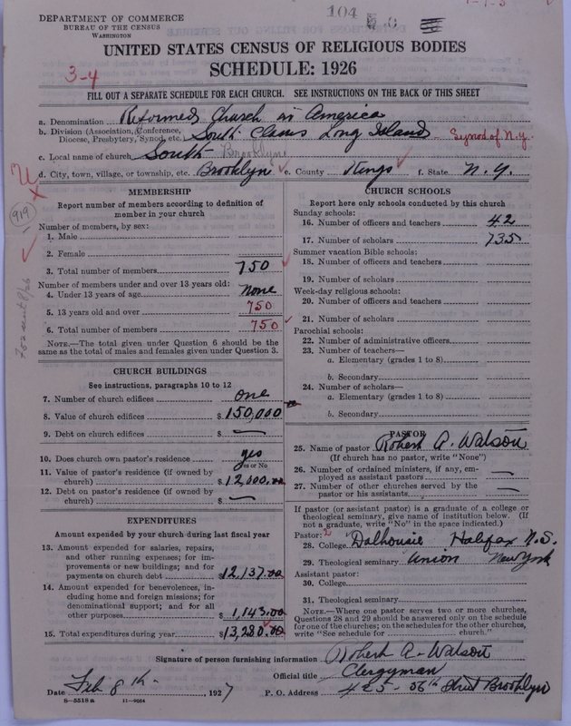 Scan of Reformed Church in America: 104