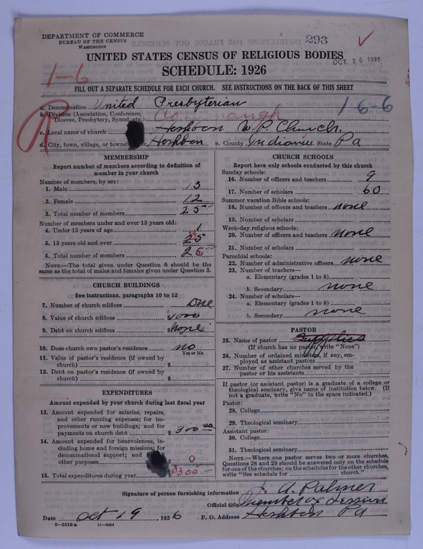 Scan of United Presbyterian Church of North America: 293