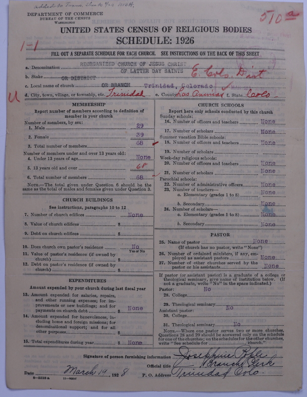 Scan of Reorganized Church of Jesus Christ of Latter Day Saints: 510a