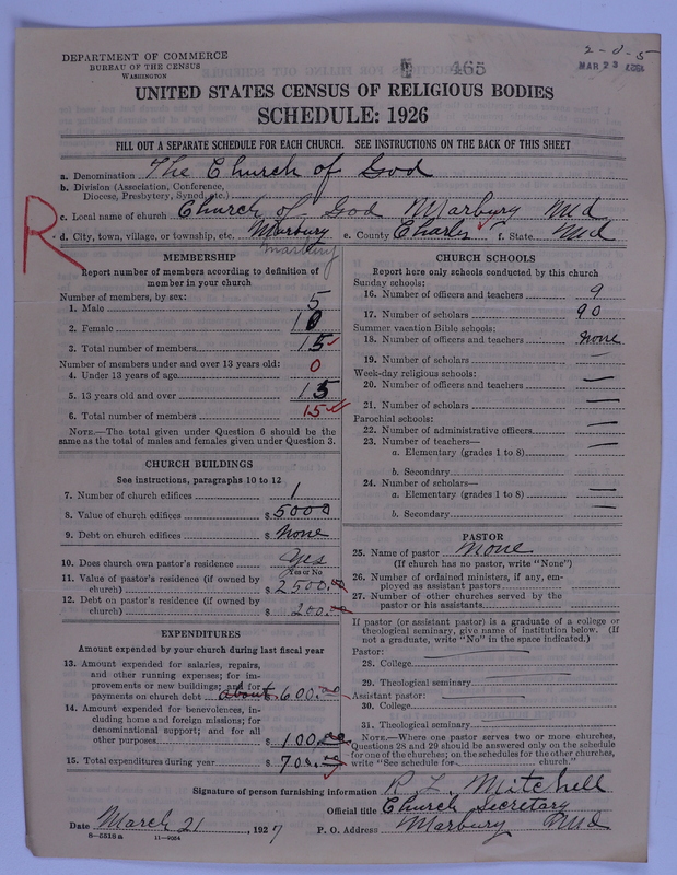 Scan of Church of God (Headquarters, Anderson, Ind.): 465