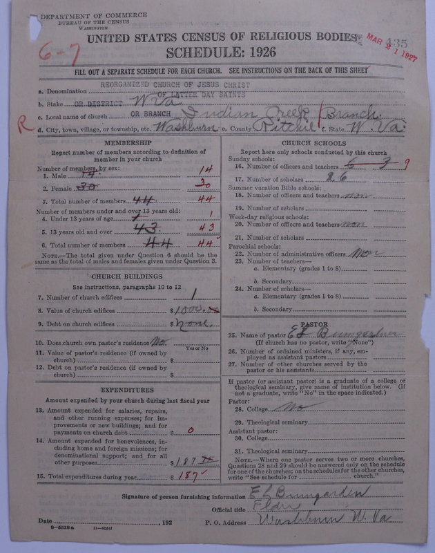 Scan of Reorganized Church of Jesus Christ of Latter Day Saints: 435