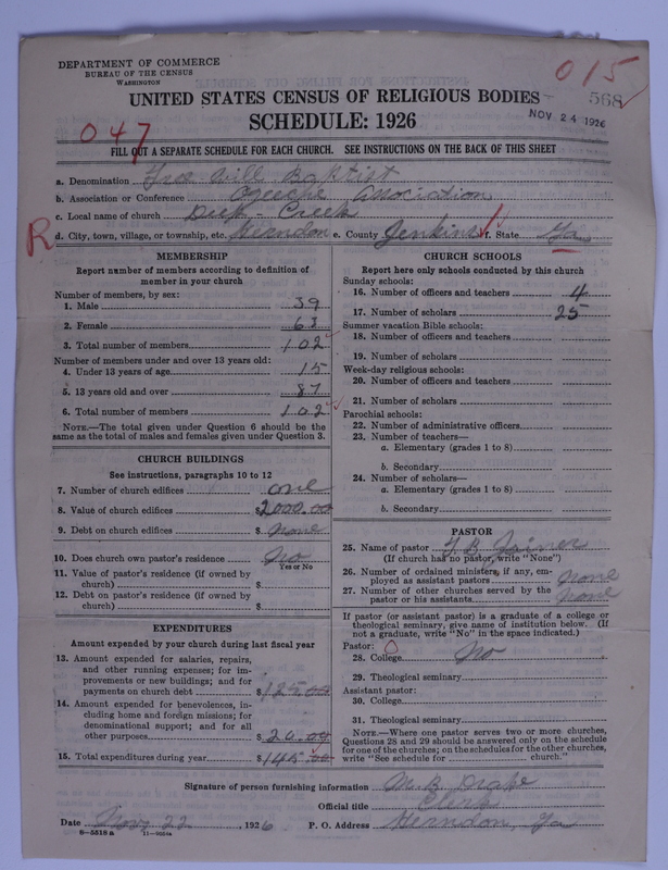 Scan of Free Will Baptists: 568