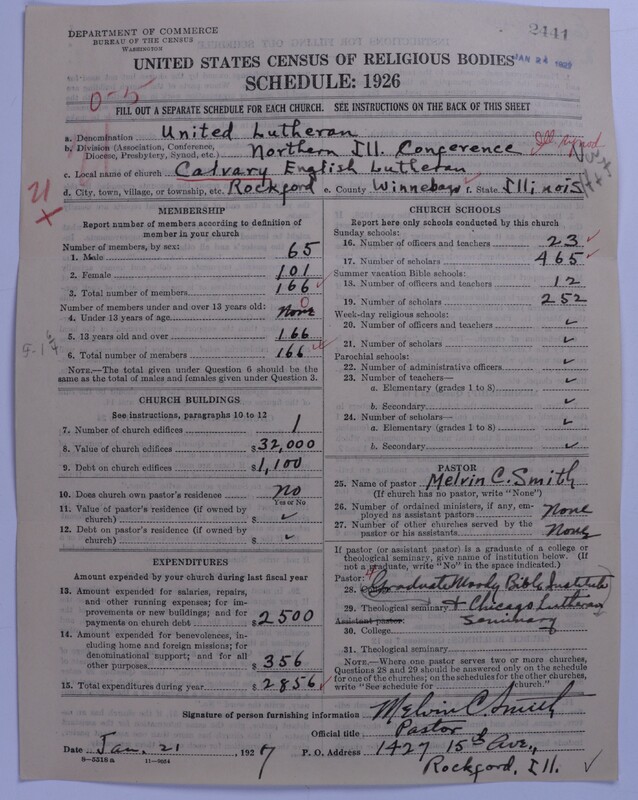 Scan of United Lutheran Church in America: 2441