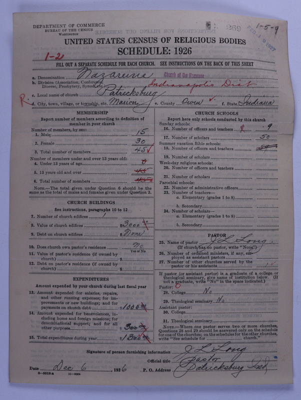 Scan of Church of the Nazarene: 269