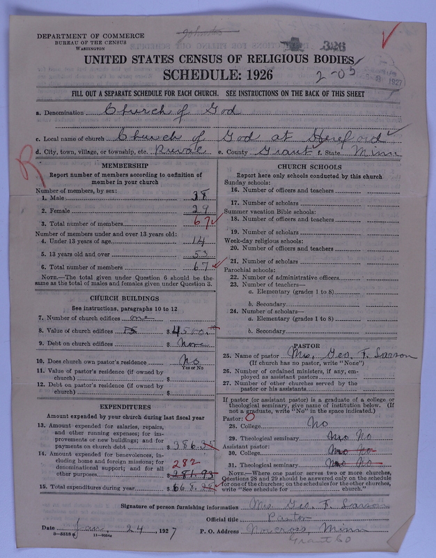 Scan of Church of God (Headquarters, Anderson, Ind.): 326