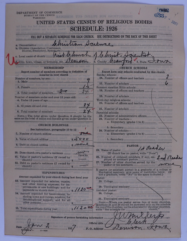 Scan of Church of Christ, Scientist: 633