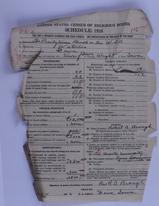 Scan of Presbyterian Church in the United States of America: 5045