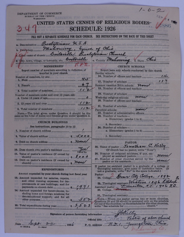 Scan of Presbyterian Church in the United States of America: 2886