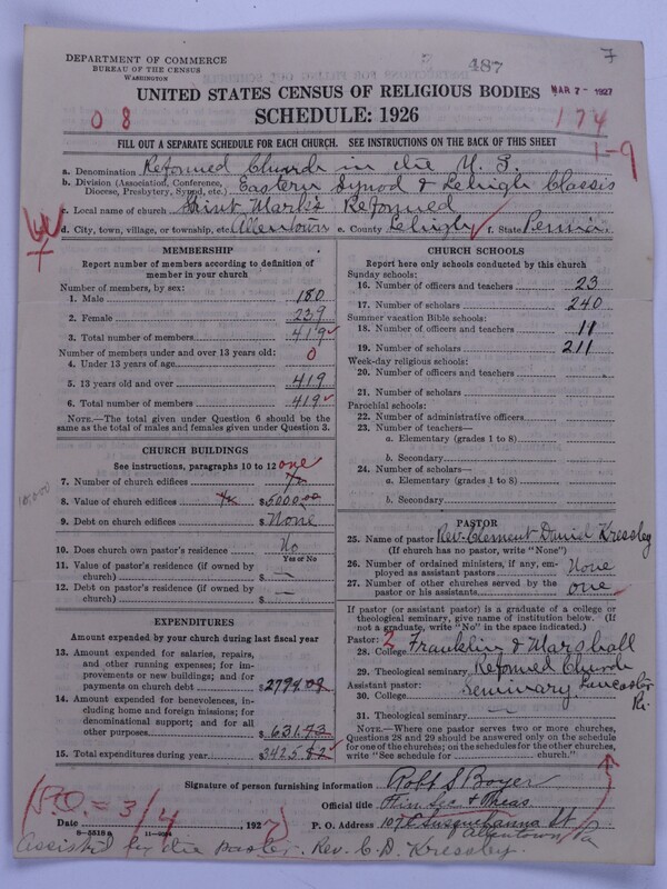 Scan of Reformed Church in the United States: 489