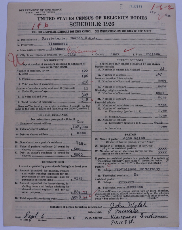 Scan of Presbyterian Church in the United States of America: 3219