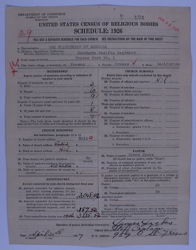 Scan of Volunteers of America: 124