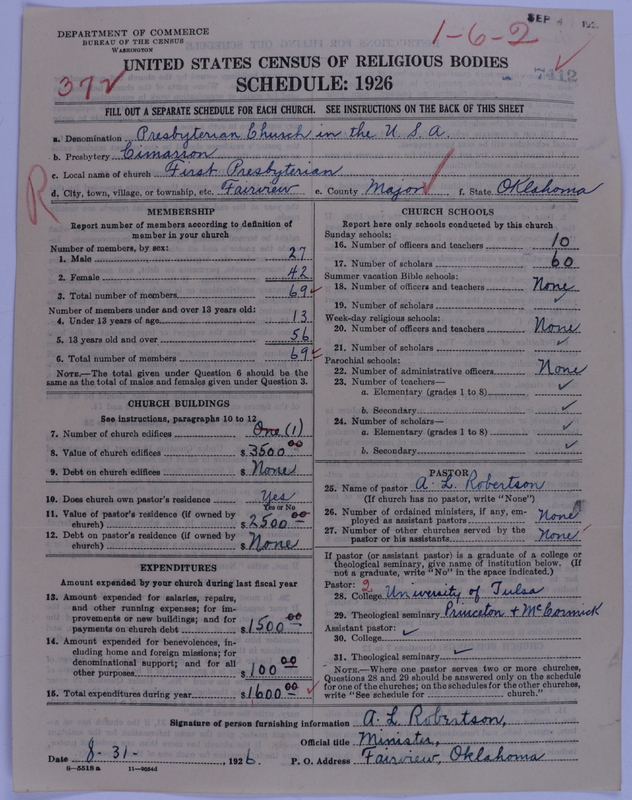 Scan of Presbyterian Church in the United States of America: 7412