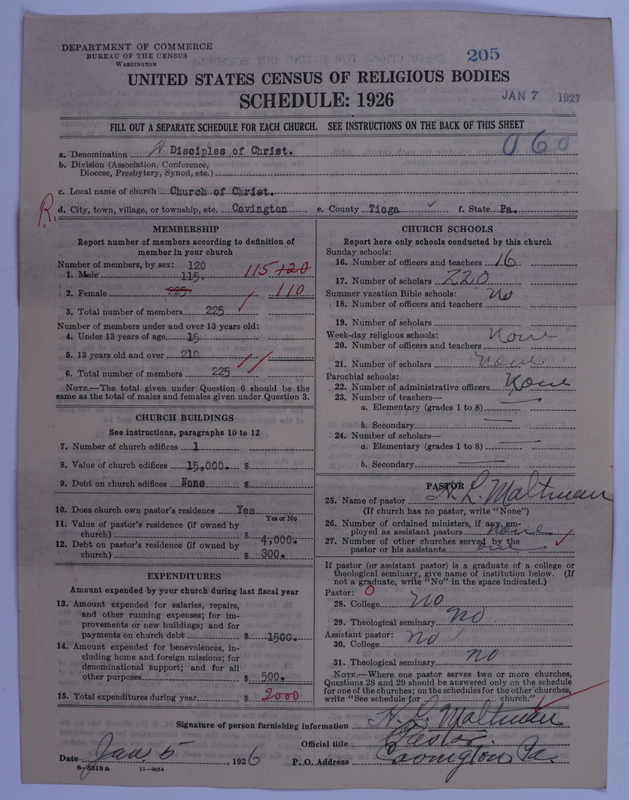 Scan of Disciples of Christ: 205