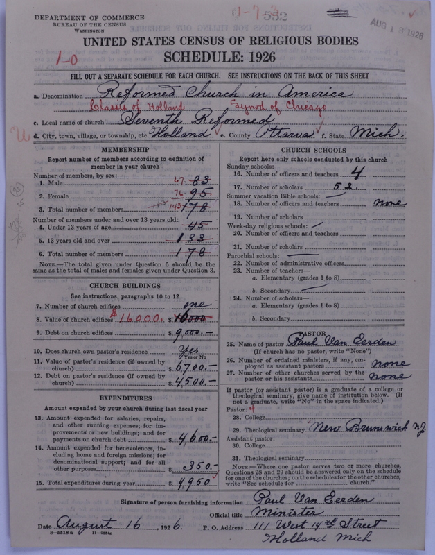 Scan of Reformed Church in America: 552