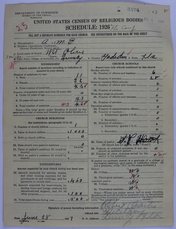 Scan of African Methodist Episcopal Church: 3474