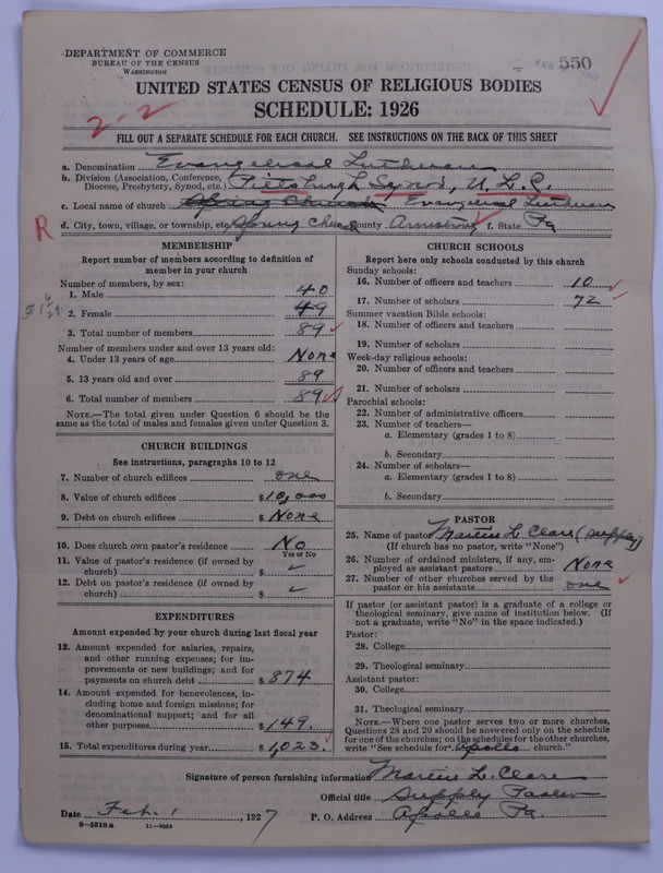 Scan of United Lutheran Church in America: 550