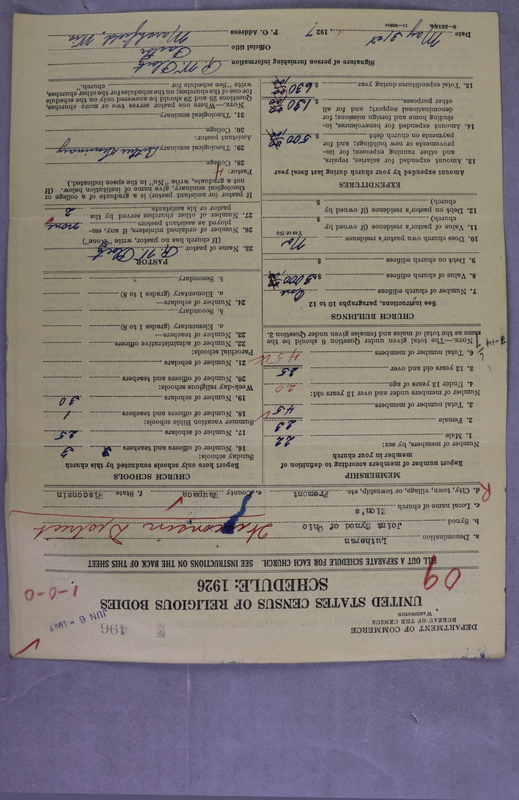 Scan of Synod of the Reformed Presbyterian Church of North America: 496