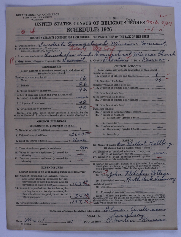 Scan of Swedish Evangelical Mission Covenant of America: 290