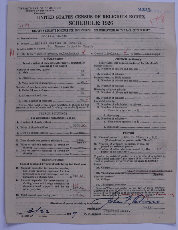 Scan of Roman Catholic Church: 9325