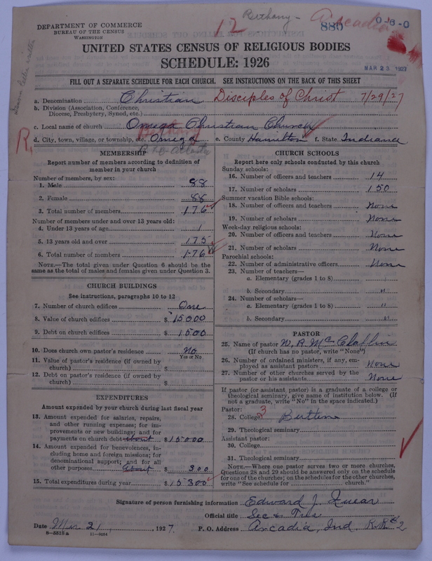 Scan of Disciples of Christ: 880