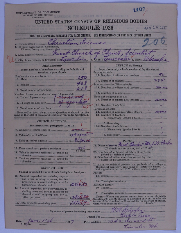 Scan of Church of Christ, Scientist: 1107