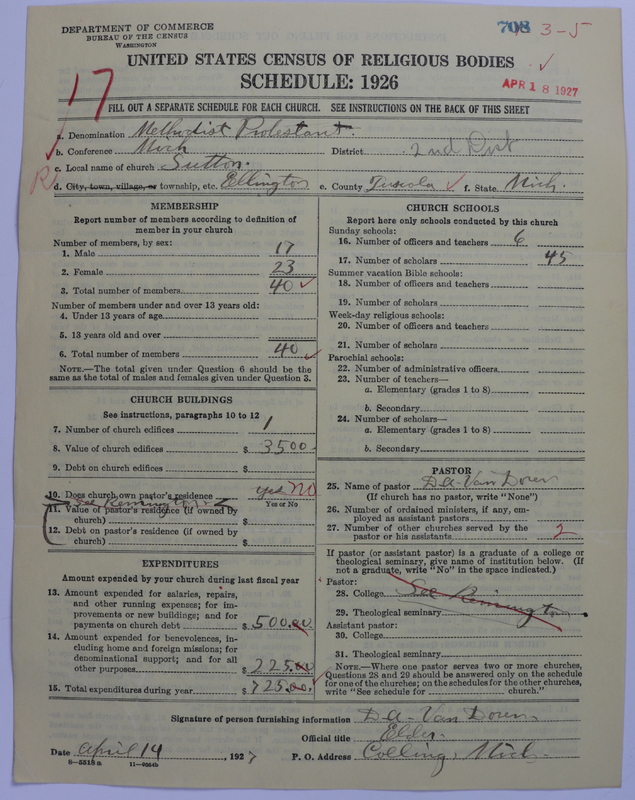 Scan of Methodist Protestant Church: 708