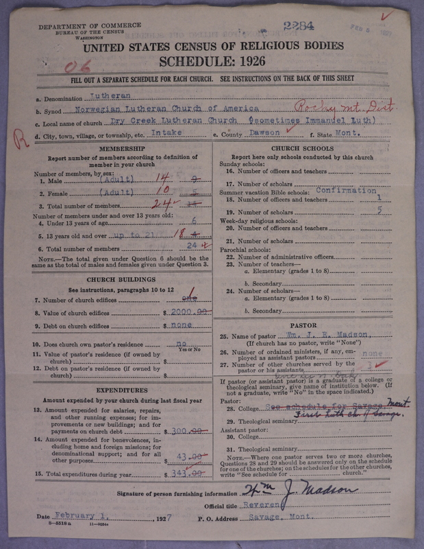 Scan of Norwegian Lutheran Church of America: 2284