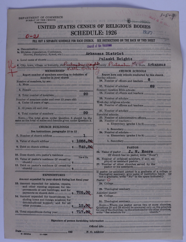 Scan of Church of the Nazarene: 897