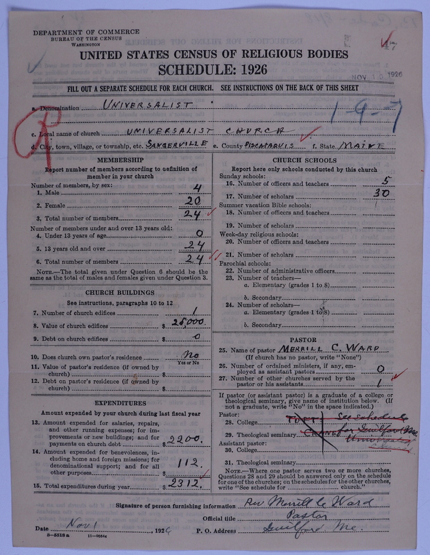 Scan of Universalist Church: 47