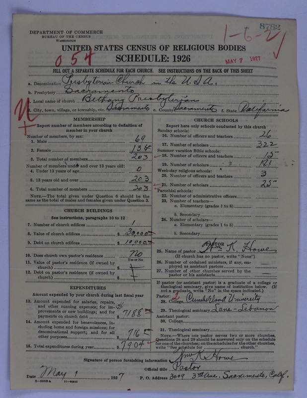 Scan of Presbyterian Church in the United States of America: 8782