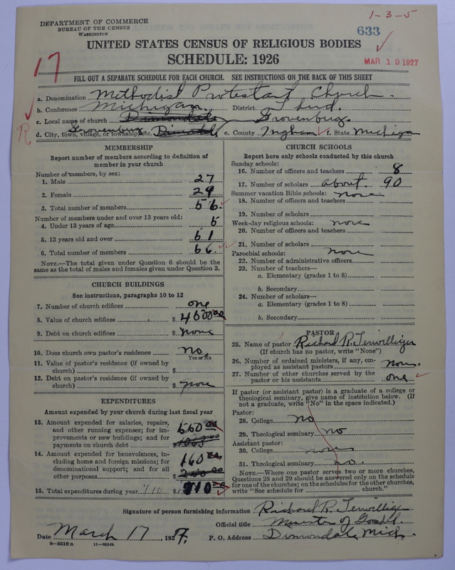 Scan of Methodist Protestant Church: 633