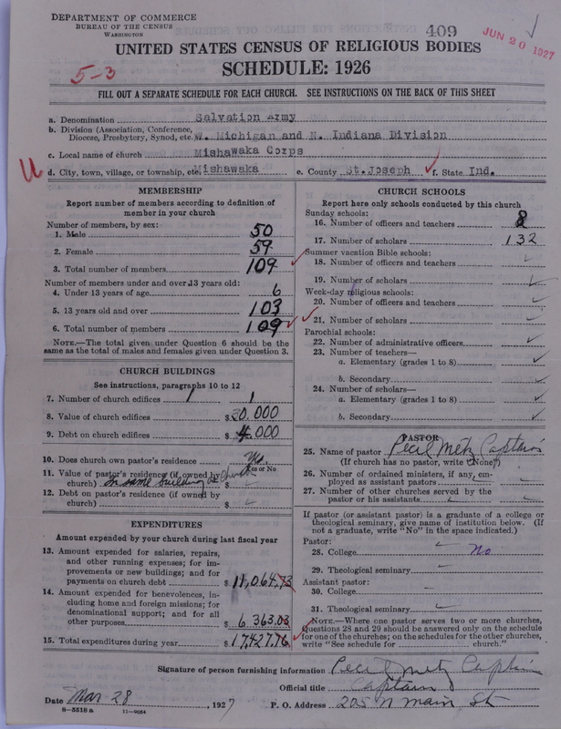Scan of Salvation Army: 409