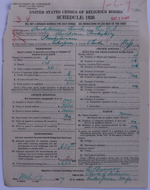 Scan of Presbyterian Church in the United States: 2580