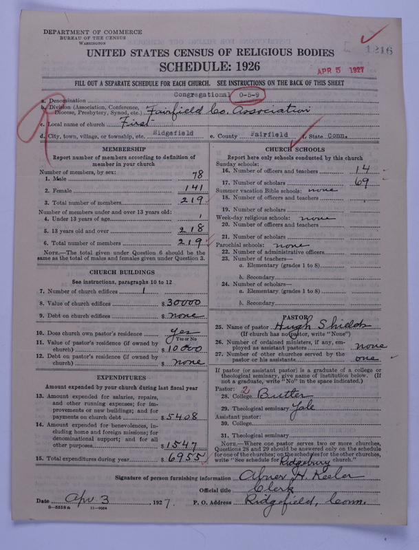 Scan of Congregational Churches: 1216