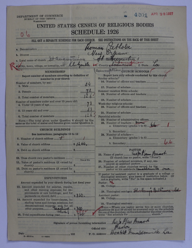 Scan of Roman Catholic Church: 4201