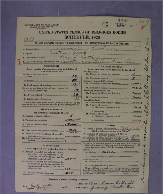 Scan of Norwegian Lutheran Church of America: 149e