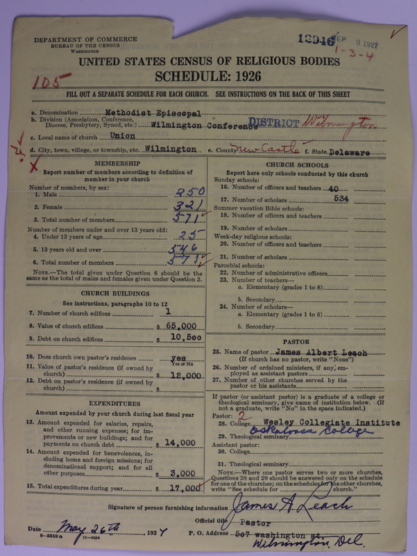 Scan of Methodist Episcopal Church: 12946
