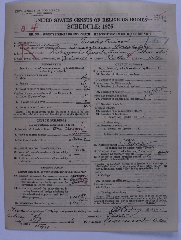 Scan of Presbyterian Church in the United States: 2354