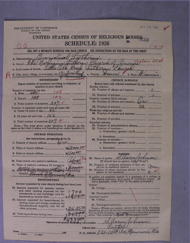 Scan of Norwegian Lutheran Church of America: 229