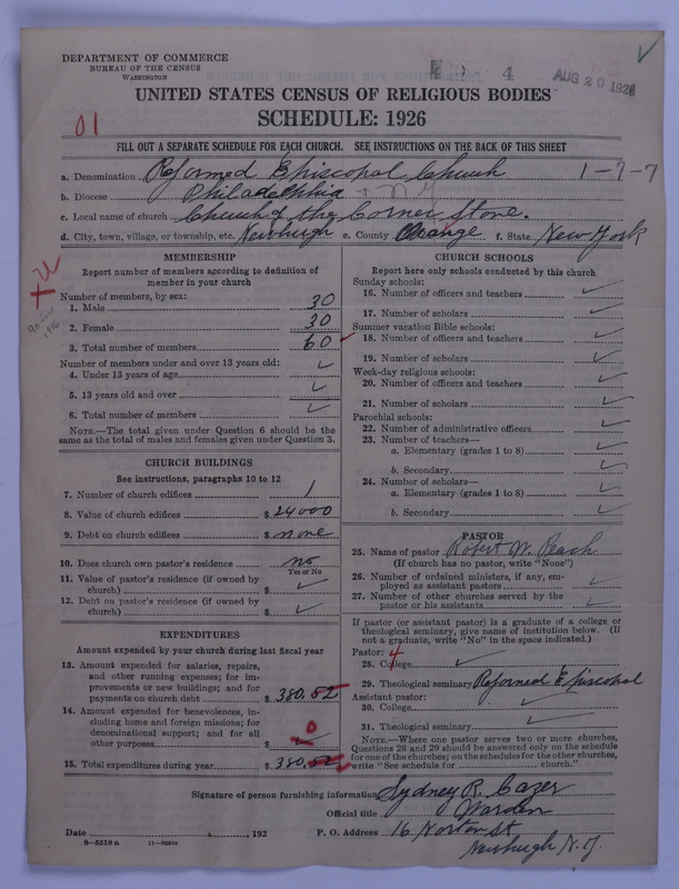 Scan of Reformed Episcopal Church: 4