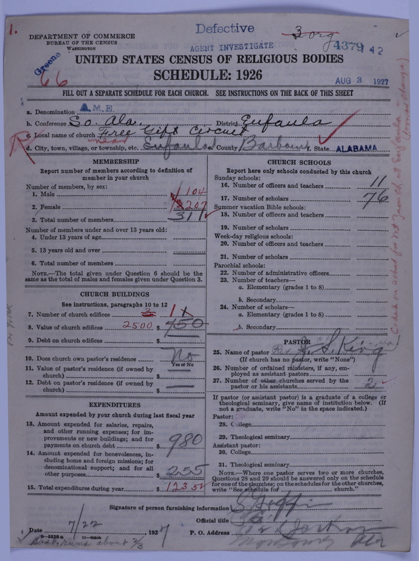 Scan of African Methodist Episcopal Church: 4379