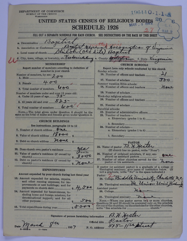 Scan of Negro Baptists: 19644