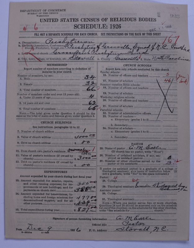 Scan of Presbyterian Church in the United States: 923