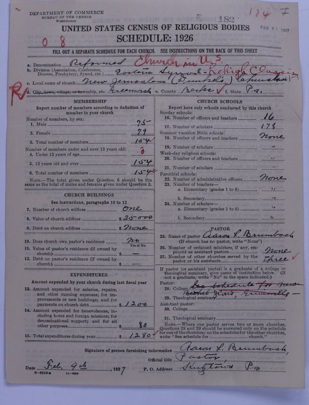 Scan of Reformed Church in the United States: 182